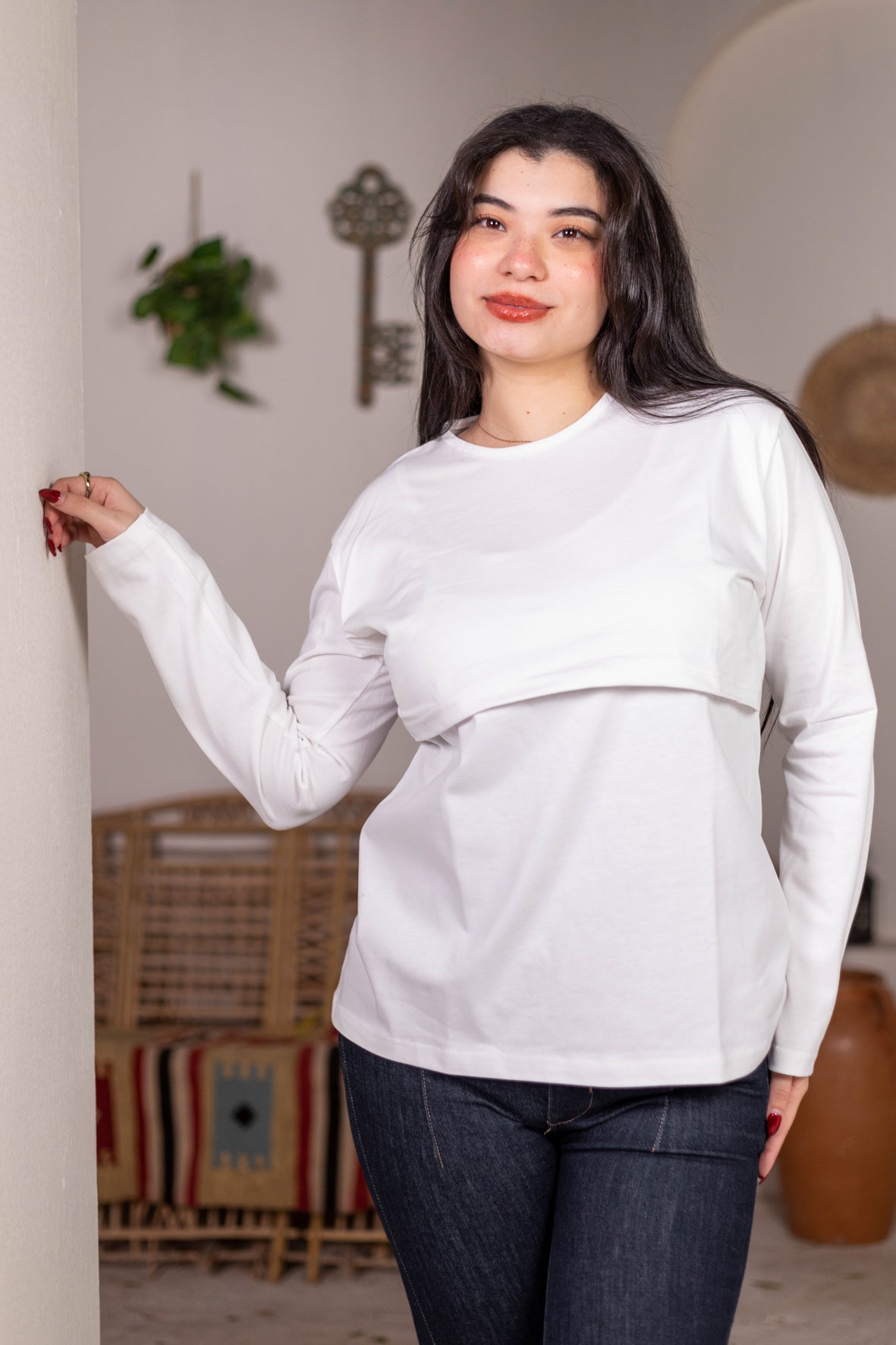 Maternity & Nursing Undershirt (Full Sleeve)