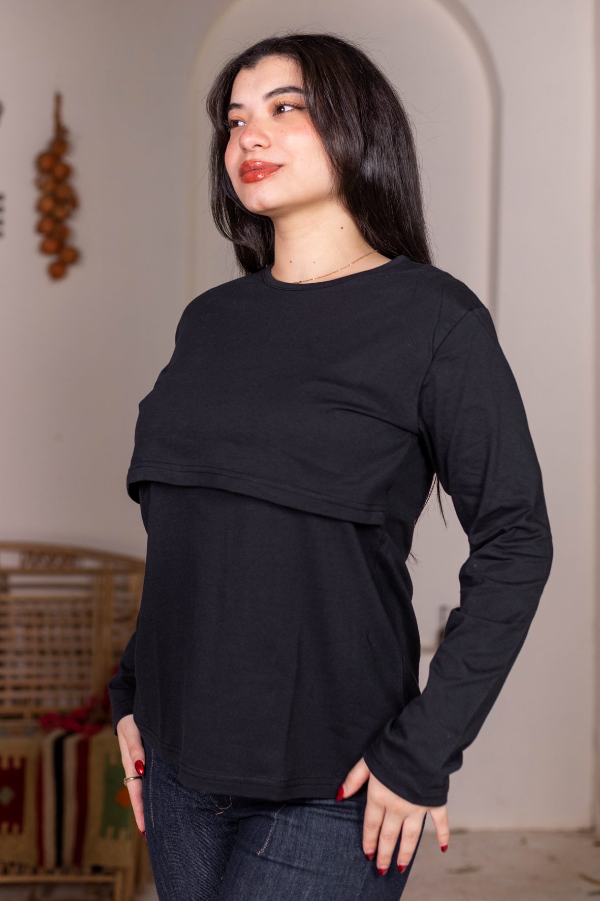 Maternity & Nursing Undershirt (Full Sleeve)