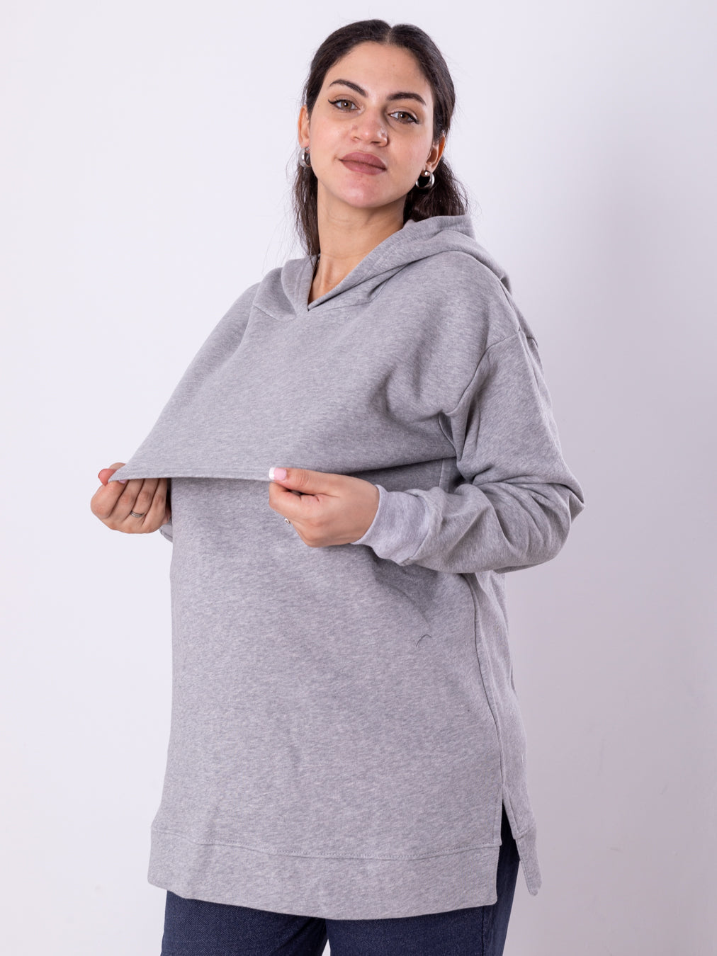 Nora Maternity Nursing Hoodie ( Winter Collection )