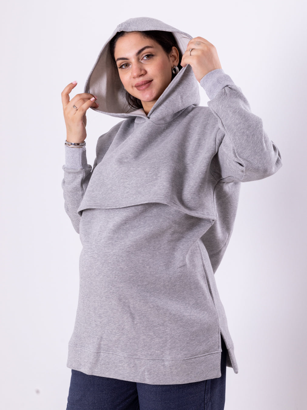 Nora Maternity Nursing Hoodie ( Winter Collection )