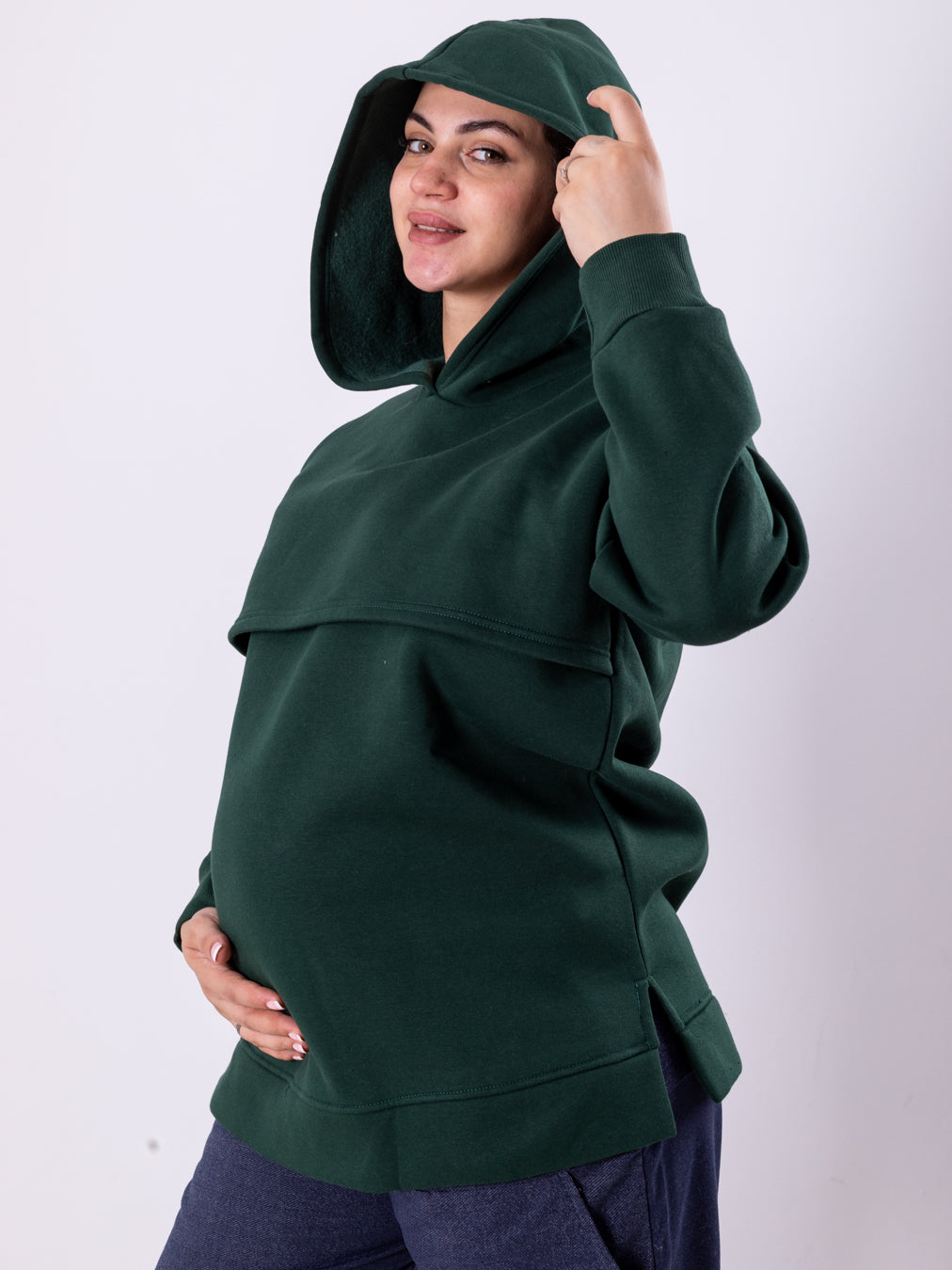 Nora Maternity Nursing Hoodie ( Winter Collection )