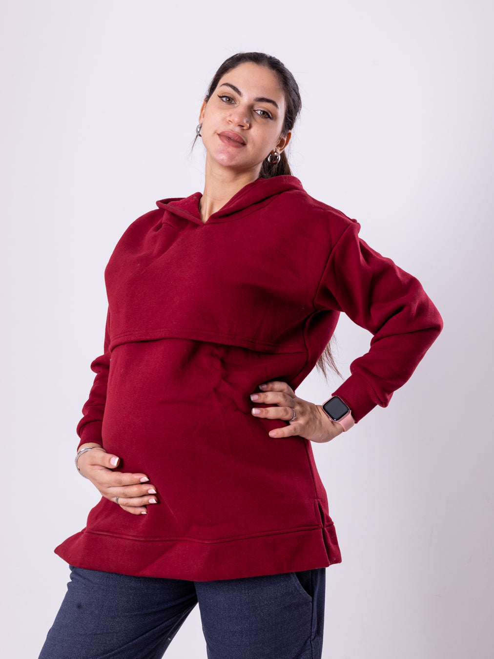 Nora Maternity Nursing Hoodie ( Winter Collection )