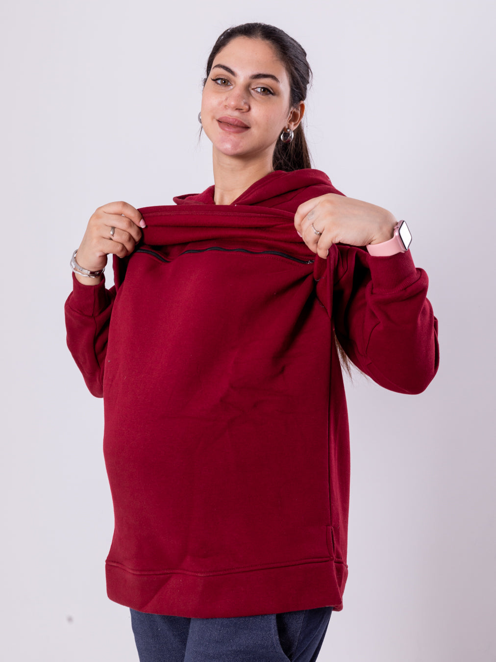 Nora Maternity Nursing Hoodie ( Winter Collection )