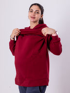 Nora Maternity Nursing Hoodie ( Winter Collection )