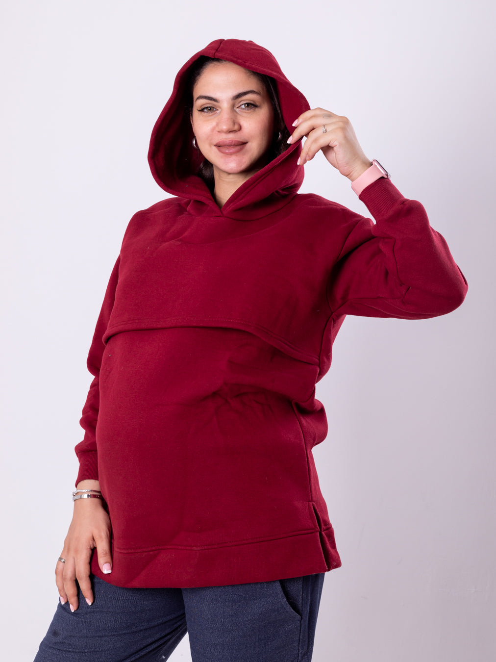 Nora Maternity Nursing Hoodie ( Winter Collection )