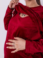 Noa Velvet Maternity Home ( Winter Collection )