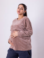 Noa Velvet Maternity Home ( Winter Collection )
