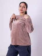 Noa Velvet Maternity Home ( Winter Collection )