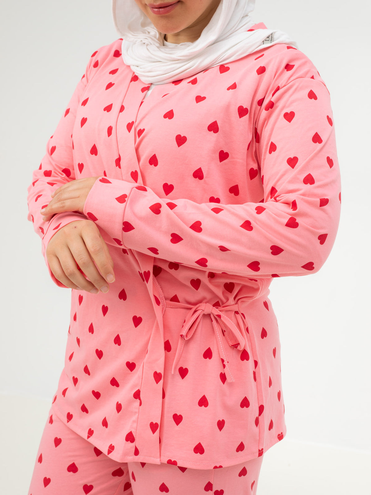 Mommy & Baby Pajama Set (Hearts)