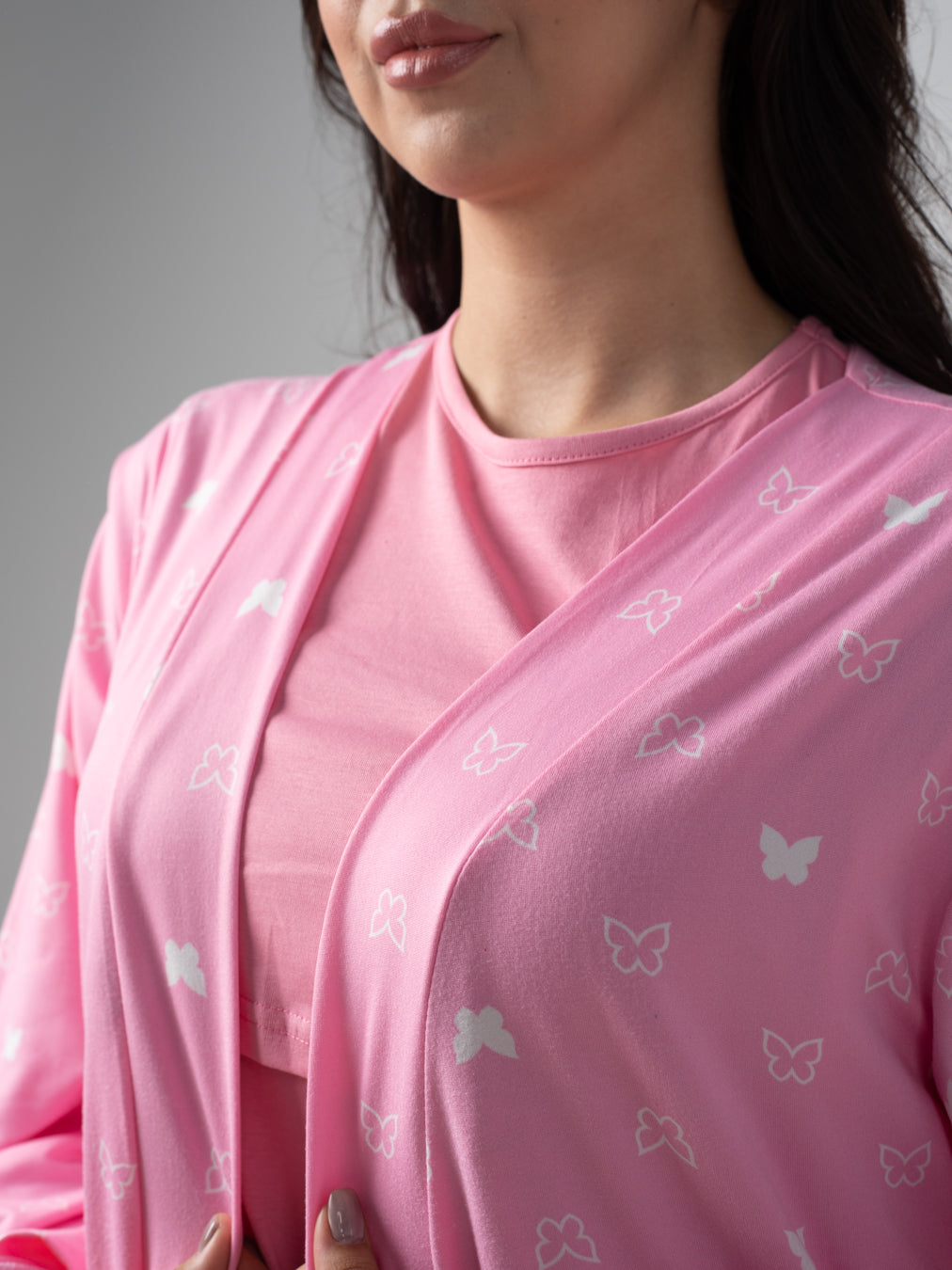 Mommy & Baby Robe Set (Pink)