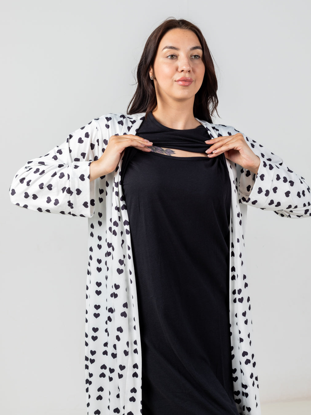 Mommy & Baby Robe Set (Hearts)